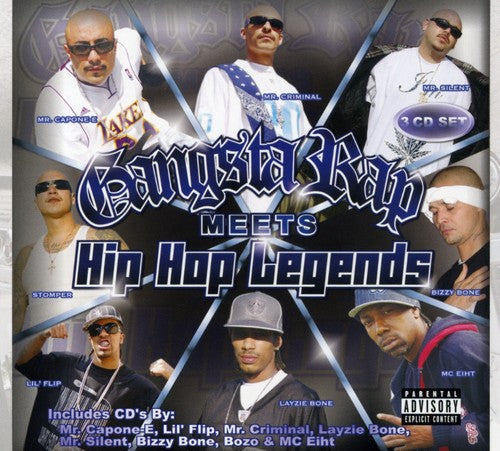 Various Artists: Gangsta Rap Meets Hip-Hop Legends - CD