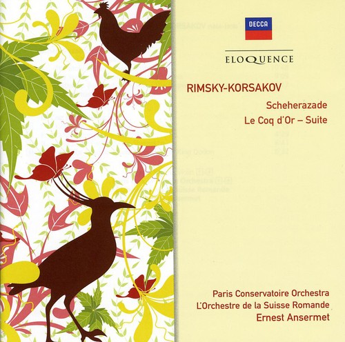 Ansermet / Paris Conservatoire Orchestra: Eloq: Rimsky-Korsakov - Scheherazade / Le Cog D'or - CD