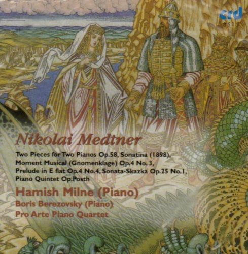 Milne Hamish: Two Pieces for Two Pianos Op 58 - CD