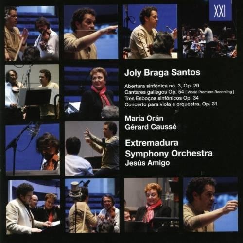 Joly Braga Santos: Abertura Sinfonica No.3-Cantares Gallegos-Tres Esc - CD
