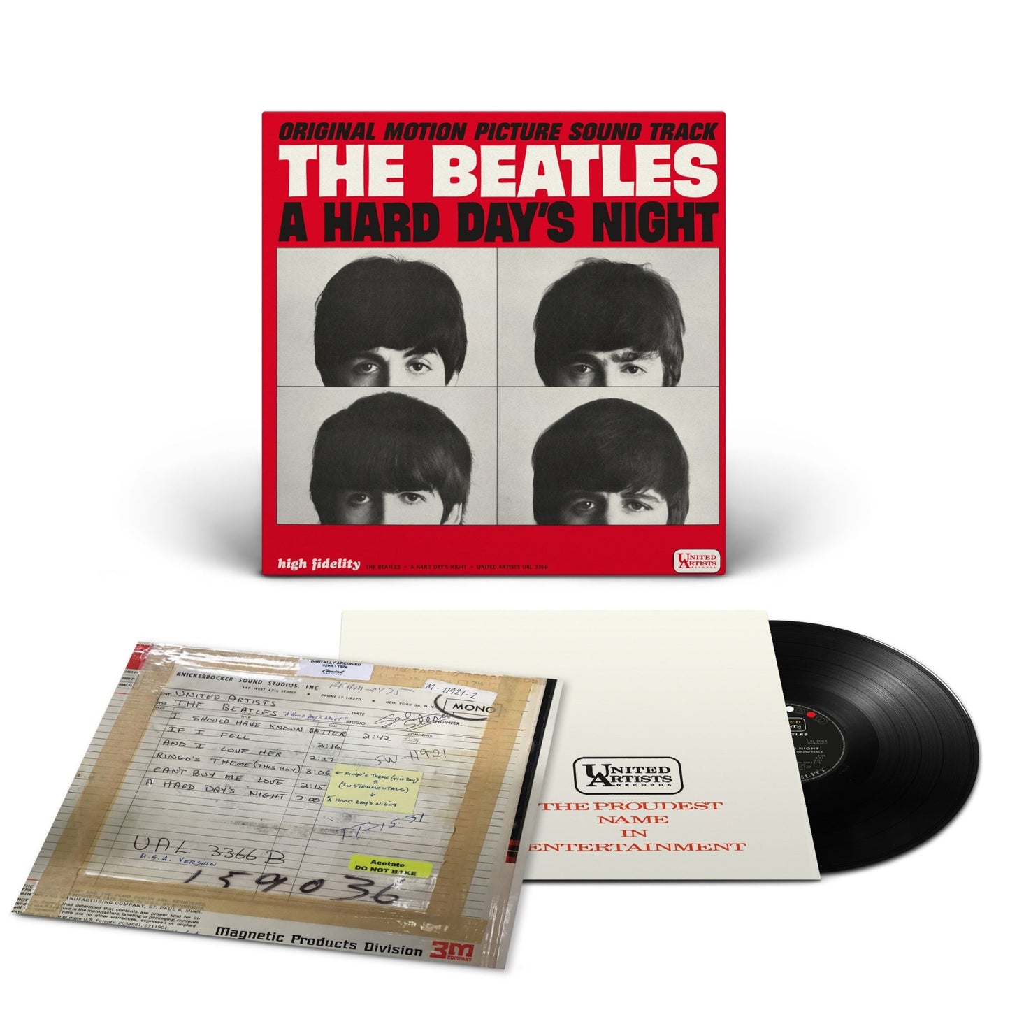The Beatles - A Hard Day's Night: Original Motion Picture Soundtrack (In Mono) - VINYL