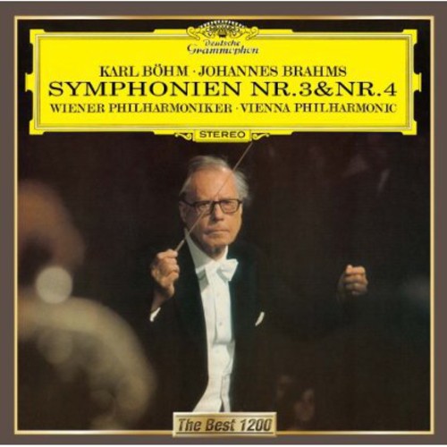 Vienna Philharmonic Orchestra: Brahms: Symphonies Nos. 3 & 4 - CD
