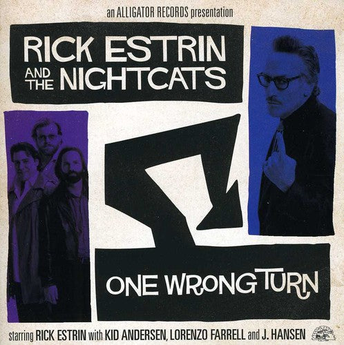Rick Estrin & the Nightcats: One Wrong Turn - CD