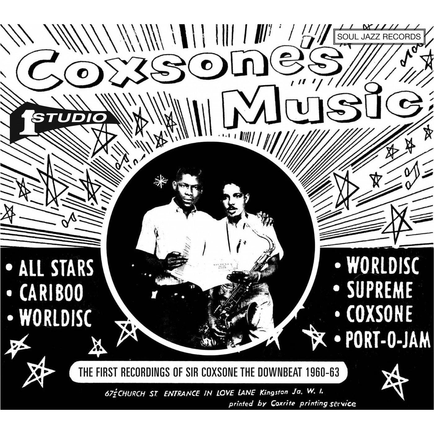 Soul Jazz Records Presents - Coxsone's Music - VINYL