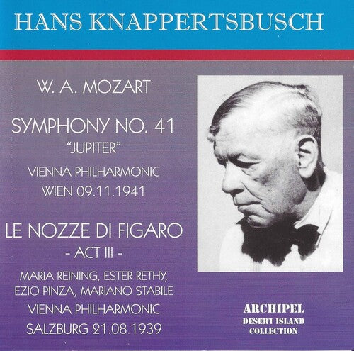 Mozart / Knappertsbusch: Sym 41 / Figaro 3. - CD