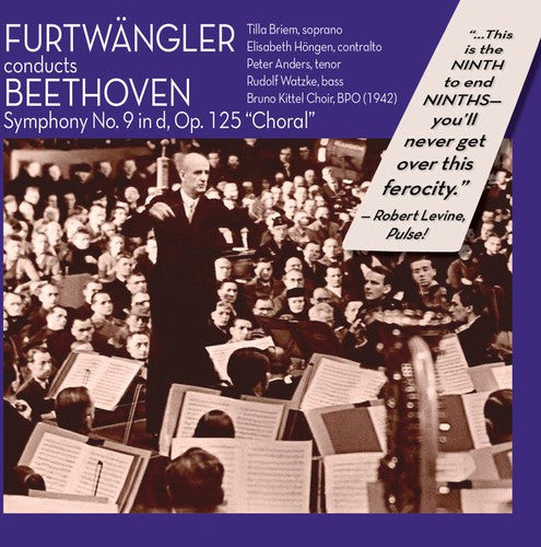 Wilhelm Furtwängler: Symphony No 9 in D - CD