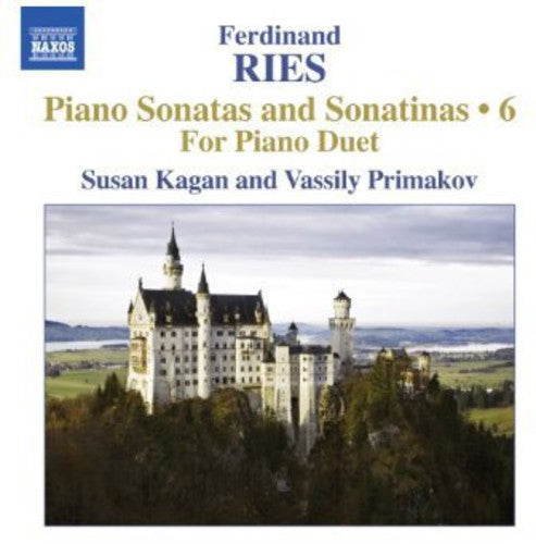 Vassily Primakov: Piano Sonatas 6: Three Sonatas for Piano Duet - CD