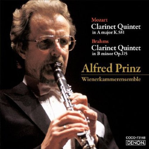 Alfred Prinz: Mozart & Brahms: Clarinet Quintet - CD