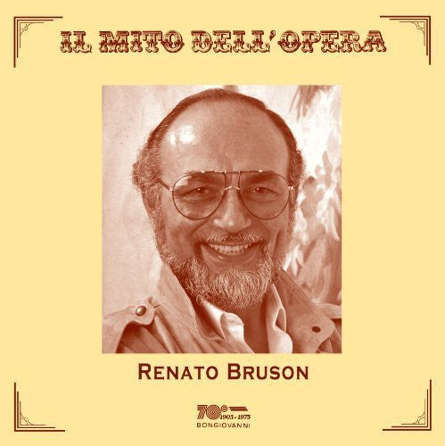Renato Bruson: Il Mito Dell'opera - CD