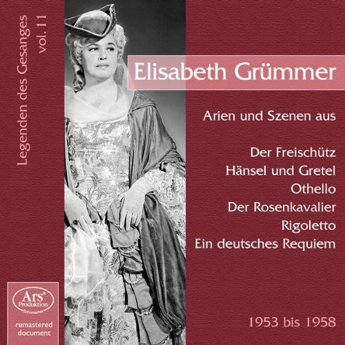 Elisabeth Gr mmer: Arias Scenes - CD