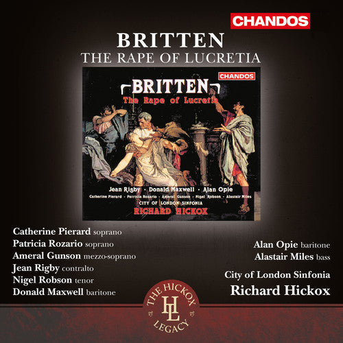 Britten / Pierard / Rozario / Gunson / Rigby: Rape of Lucretia - CD