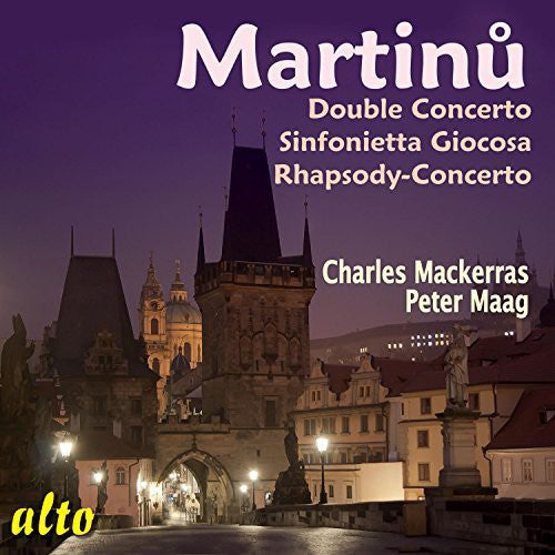 Martinu / Mackerras / Maag: Double Concerto / Sinfonietta Giocosa / Rhapsody - CD