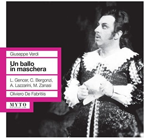 Verdi / Gencer / Bergonzi / Lazzarini / Fabritis: Un Ballo in Maschera - CD