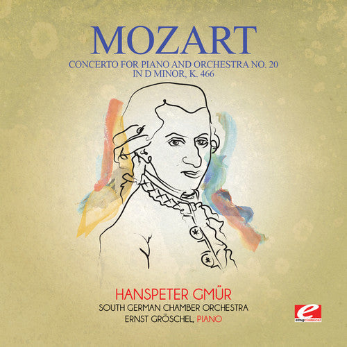 Mozart: Concerto for Piano & Orchestra No. 20 in D minor K - CD
