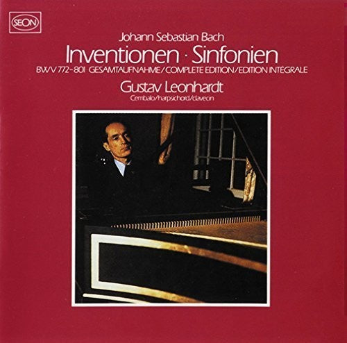 Gustav Leonhardt: Bach: Inventions & Sinfonias - CD