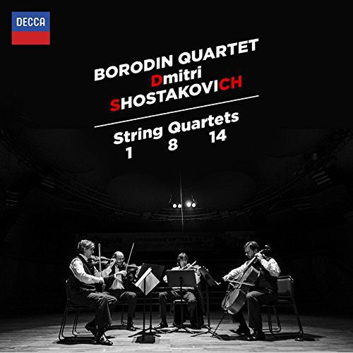 Borodin String Quartet: String Quartets Nos 1 8 & 14 - CD