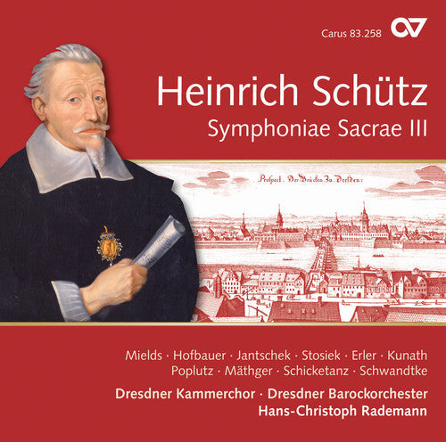 Schutz / Mields / Dresdner Kammerchor: Schutz: Symphoniae Sacrae III, Vol. 12 - CD