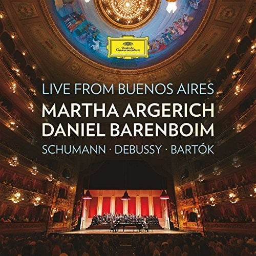 Argerich / Barenboim: Live from Buenos Aires (Schumann/Debussy/Barktok) - CD