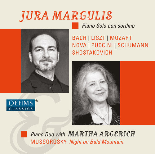 Bach, J.S. / Margulis / Argerich: Jura Margulis & Martha Argerich - Piano con Sordino - CD