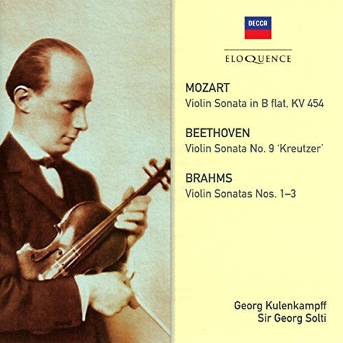 Georg Kulenkampff: Beethoven Mozart Brahms: Violin Sonatas - CD