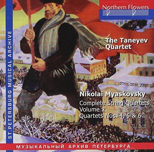 Taneyev Quartet: N. Miaskovsky - Complete String Quartets 2 - CD