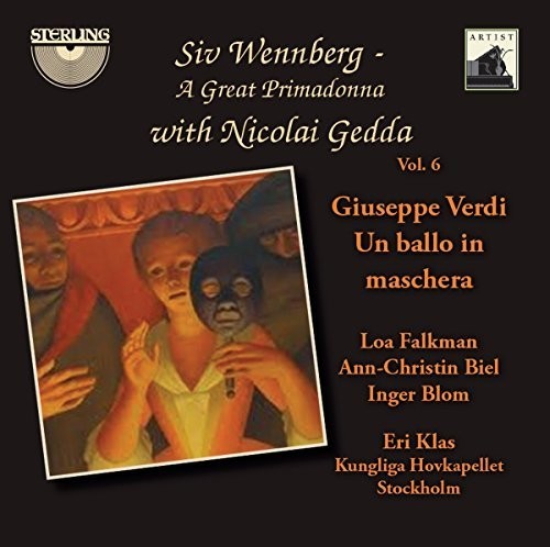 Verdi / Klas / Wennberg / Gedda / Falkman: Siv Wennberg: A Great Primadonna, Vol. 6 - CD