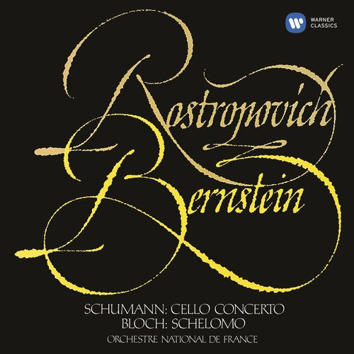 Mstislav Rostropovich: Cello Concerto / Bloch: Schelomo - CD