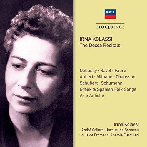 Irma Kolassi: Irma Kolassi: Decca Recitals - CD
