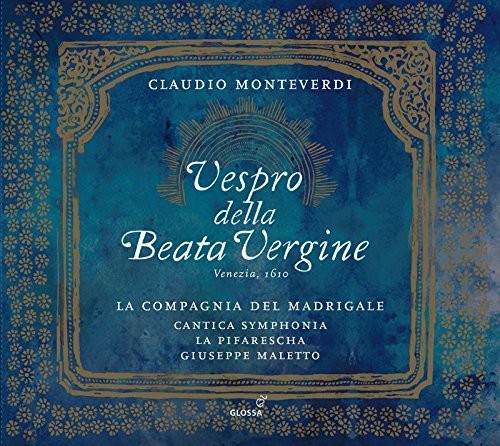 Monteverdi / La Compagnia Del Madrigale: Claudio Monteverdi: Vespro della Beata Vergine - CD