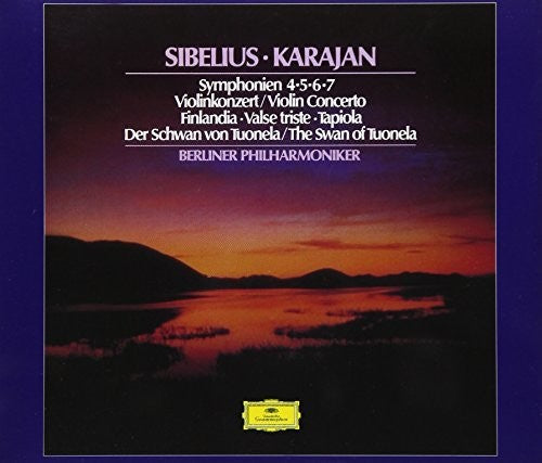 Sibelius / Karajan, Herbert Von: Sibelius: Symphonies / Violin Concerto - CD
