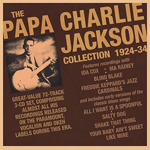Papa Charlie Jackson: Papa Charlie Jackson Collection 1924-34 - CD