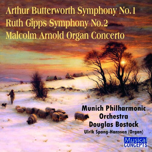 Douglas Bostock: Arthur Butterworth Symphony No.1; Ruth Gipps Symphony No.2; Malcolm A - CD