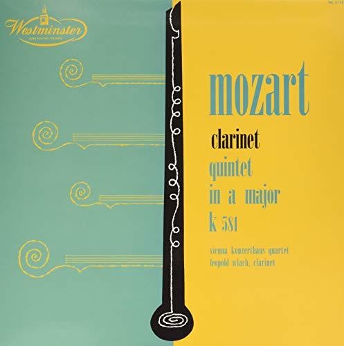 Leopold Wlach: Mozart Clarinet Quintet In A Major - VINYL