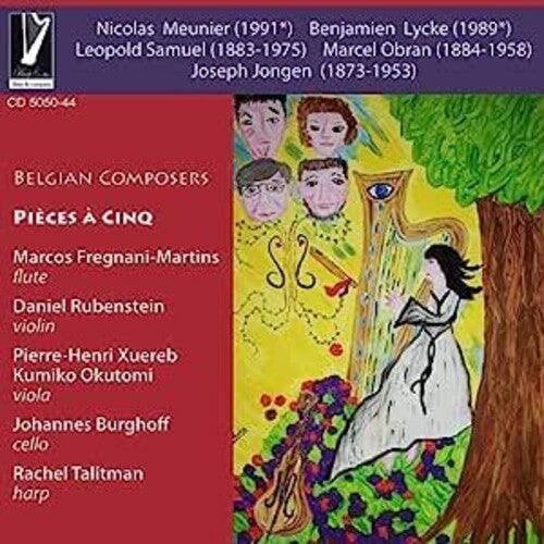 Talitman, Rachel / Fregnani-Martins / Rubenstein: Belgian Composers: Pieces A Cinq - CD