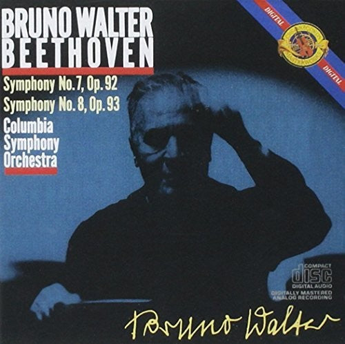 Beethoven / Walter / Columbia Sym Orch: Symphonies Nos 7 8 - CD