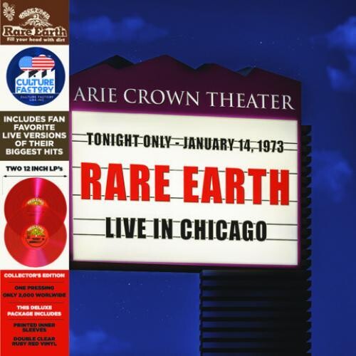 Rare Earth - Live in Chicago - Indie LP
