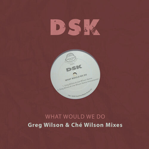 DSK: What Would We Do - Greg Wilson & Che Wilson Mixes - CD