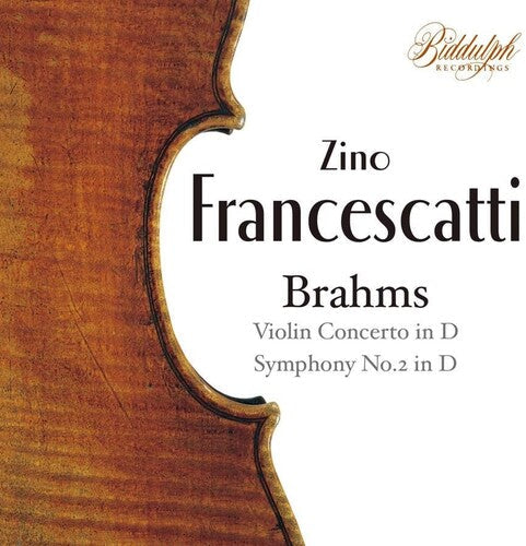 Zino Francescatti: Brahms: Violin Concerto - CD