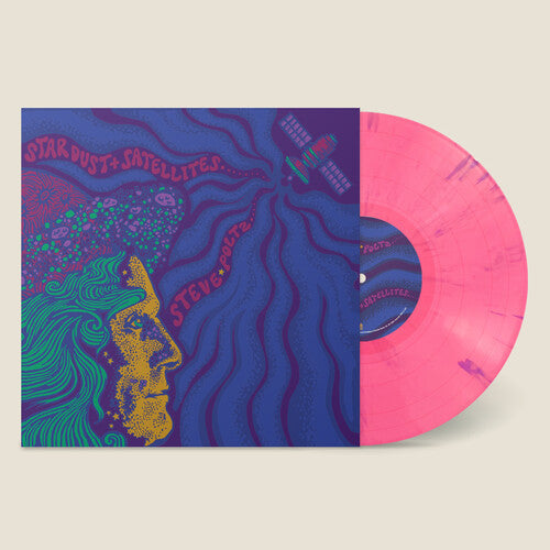 Steve Poltz: Stardust and Satellites (Pink & Purple) - VINYL