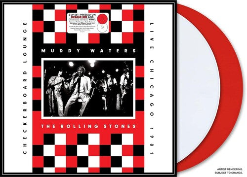 MUDDY WATERS & THE ROLLING STONES: Live At Checkerboard Lounge Chicago 1981 - VINYL