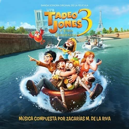 Zacarias De La Riva: Tadeo Jones 3: La Tabla Esmeralda (Original Soundtrack) - CD