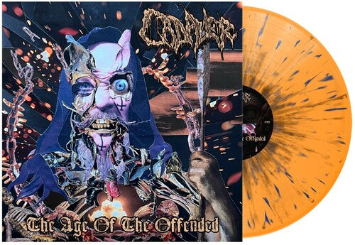 Cadaver: The Age of the Offended - Orange, Silver & Blue Splatter - VINYL