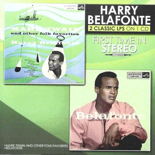 Harry Belafonte: Mark Twain And Other Folk Favorites And Belafonte (2 Classic LPs on 1 CD - CD