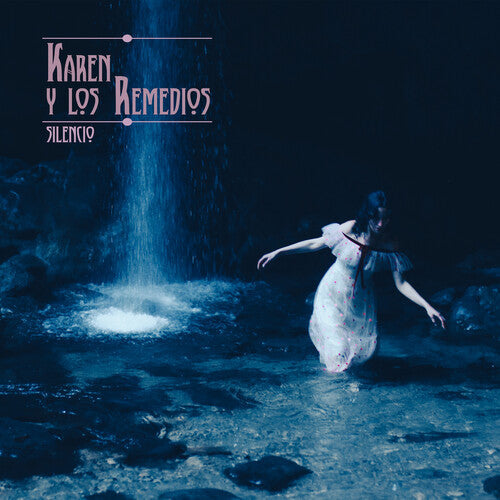Karen Y Los Remedios: Silencio - Black & Blue Galaxy Effect - VINYL