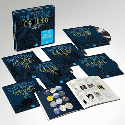 Arthur Baker: Arthur Baker Presents Dance Masters: John Luongo - 140gm 6LP Black Vinyl Boxset Signed Edition - VINYL