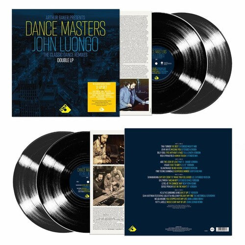 Arthur Baker Presents Dance Masters: John Luongo: Arthur Baker Presents Dance Masters: John Luongo - 140gm 2LP Black Vinyl - VINYL
