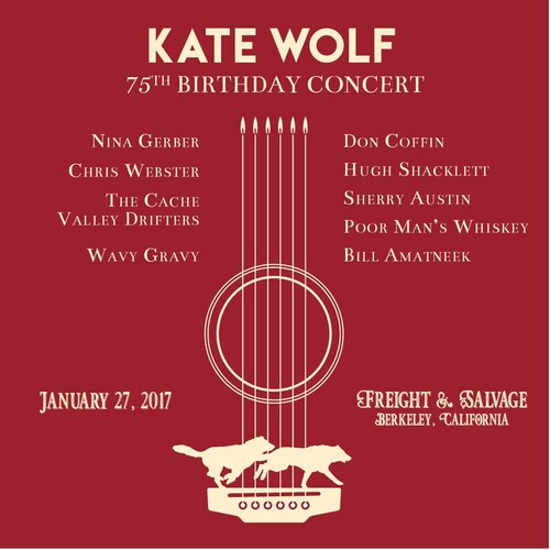 Kate Wolf: Kate Wolf 75th Birthday Concert - CD