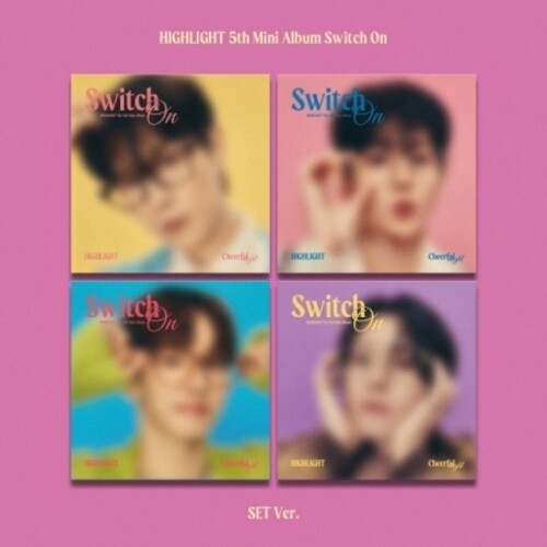 High Light: Switch On - Digipack Version - Random Cover - incl. 24pg Photobook, Photocard + 4-Cut Photo - CD