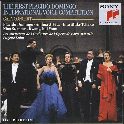 Plácido Domingo: First International Voice Competition - CD