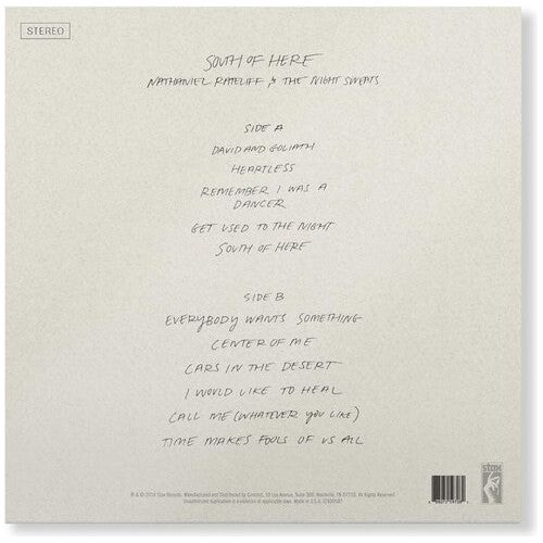 Nathaniel Rateliff & The Night Sweats - South of Here - VINYL